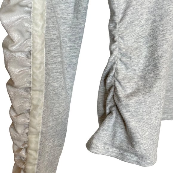 Sundance Bellina Ruched Velvet Sleeve Long Sleeve Top, XS - Picture 7 of 7